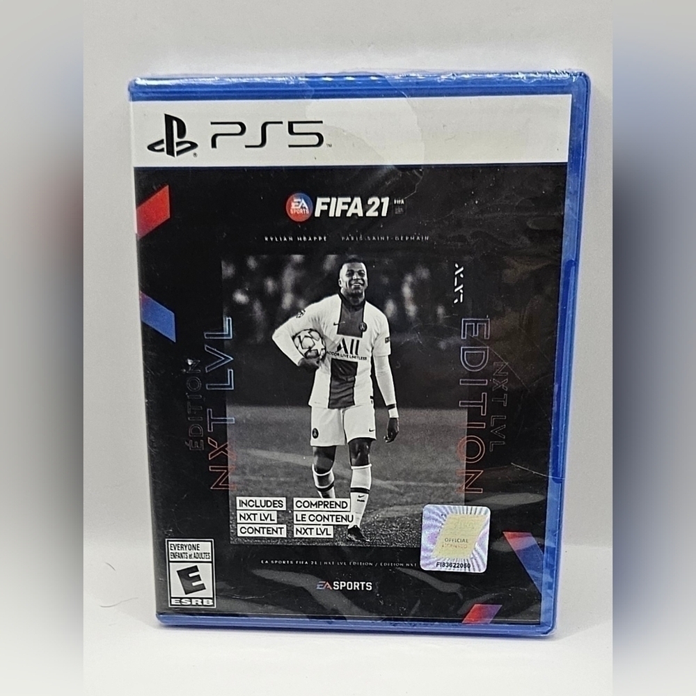 EA Sports FIFA 21 PS5 PlayStation 5 Soccer Game NXT LVL Edition New Sealed
